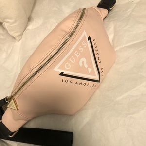Guess light pink Fanny pack